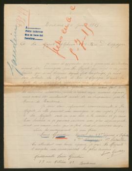 Expediente de Louis Henri Gaudein