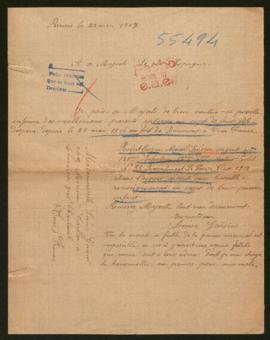Expediente de Robert Eugène Marcel Soudain
