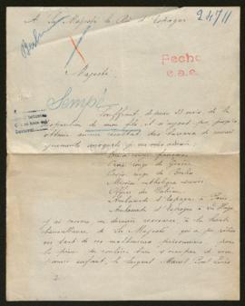 Expediente de Marcel Paul Louis Sempé