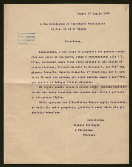 Expediente de Giuseppe Rossi