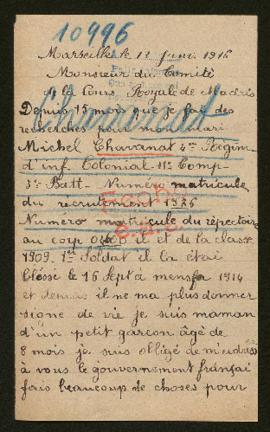 Expediente de Michel Chavanat