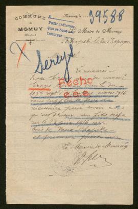 Expediente de Bernard Emile Sereys