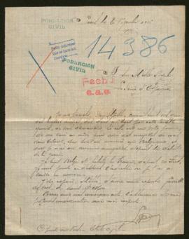 Expediente de la familia Delwaide y madame Pascal Honbon Berlleurs