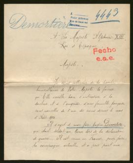 Expediente de Eugène Charles Georges Demortière