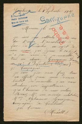 Expediente de Damien Garriguene