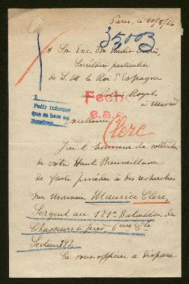 Expediente de Maurice Clerc