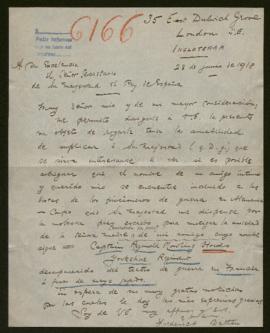 Expediente de Reginald Mowling Howes