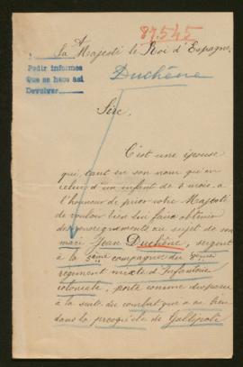 Expediente de Jean Marie Duchêne