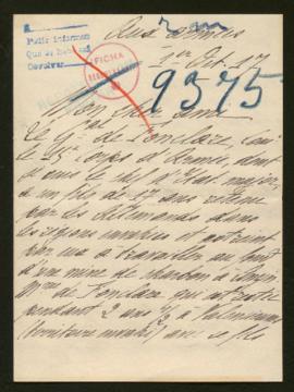 Expediente de René de Riols de Fonclare y André Pagès