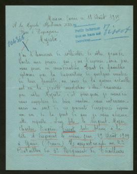 Expediente de Charles Eugène Tissot