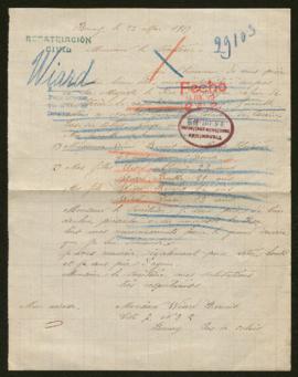 Expediente de la familia Wiard Pontet