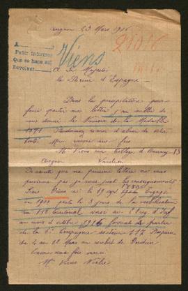 Expediente de Louis Viens