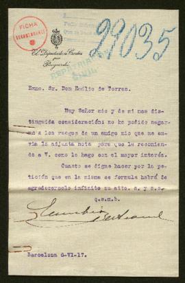 Expediente de Fernand Dehorter