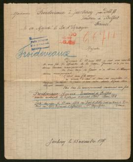 Expediente de Armand Froideveaux