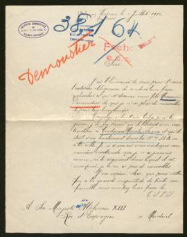 Expediente de Maurice Desmoustier