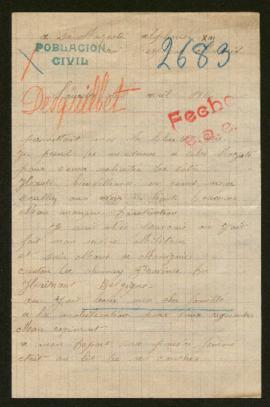 Expediente de la familia Desquilbet-Grawez