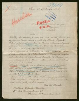 Expediente de Charles Huber