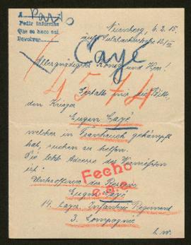 Expediente de Eugen Cayé