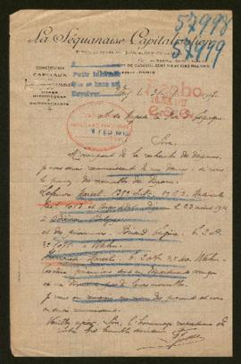 Expediente de Marcel Lefeuvre y Marcel Harrouet