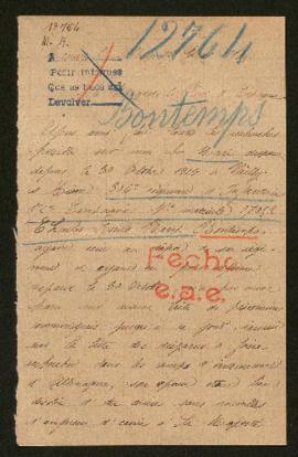 Expediente de Charles Louis René Bontemps