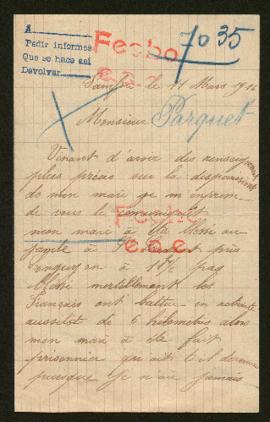 Expediente de Marcel Parquet