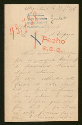 Expediente de Albert Emile Guibert