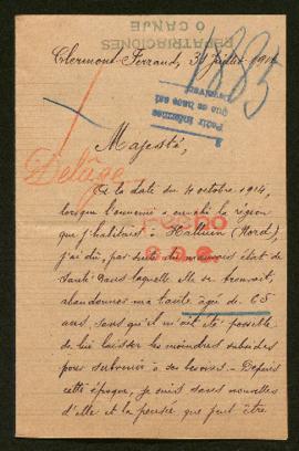 Expediente de madame Mandinaud-Delâge