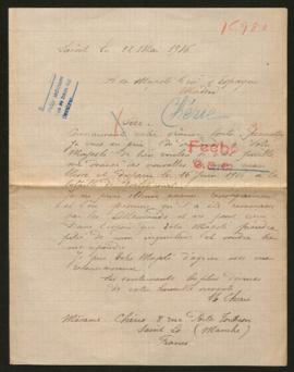 Expediente de René Chérie
