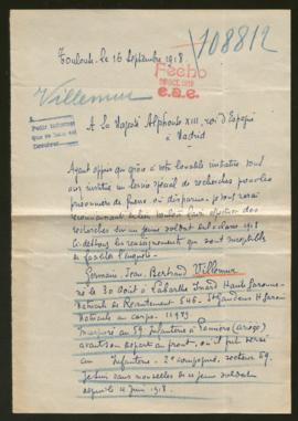 Expediente de Germain Jean Bertrand