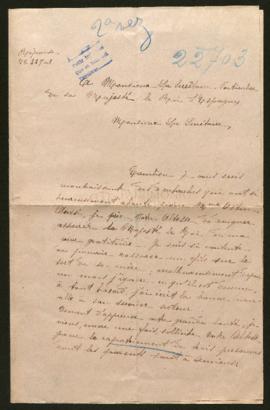 Expediente de Marguerite Diruy, Eugène Delarue y la familia Letupe