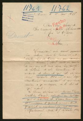 Expediente de Maurice Pierre Adolphe y Adolphe René Drouet