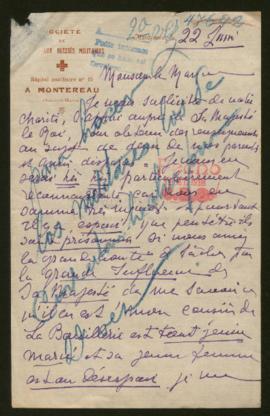 Expediente de Jean Roullet de la Boullerie y Maurice Fournery