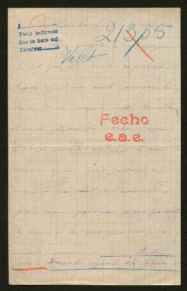 Expediente de Armand Viset