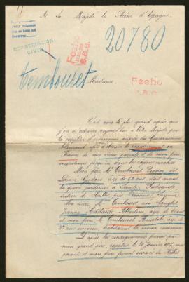 Expediente de la familia Tembouret Langlet