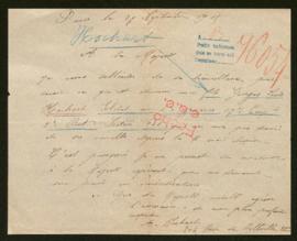 Expediente de Georges Louis Hochart