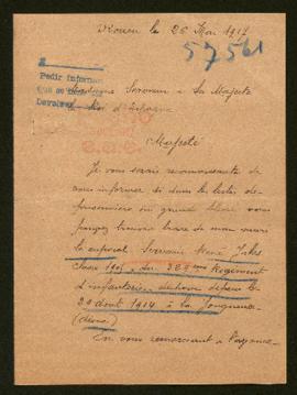 Expediente de René Jules Servain