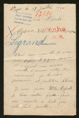 Expediente de Léonce Legrand