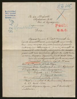 Expediente de Gaston Rousselet