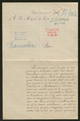 Expediente de André Bancalari