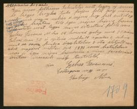 Expediente de Ferencz Gyekes