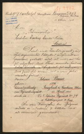 Expediente de Johann Breuer