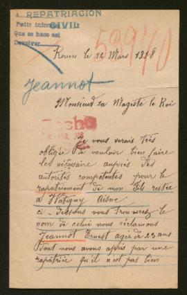Expediente de Ernest Jannot