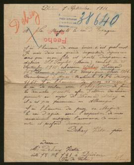 Expediente de Léonard Dehay