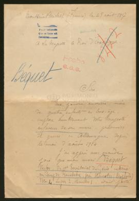 Expediente de Victor Béquet