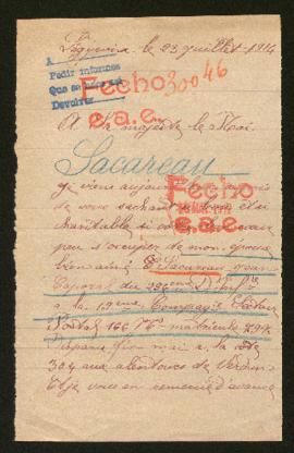 Expediente de Jean Lacareau