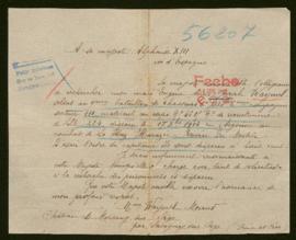 Expediente de Eugène Aimé Joseph Waymel