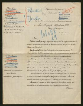 Expediente de Charles Julien Germain Revellat y Georges Laurent Desacollar