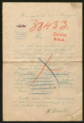 Expediente de Eugène Trouillet