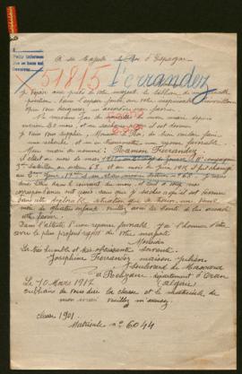 Expediente de Ramon Ferrandez