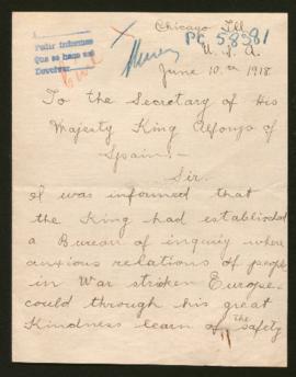 Expediente de Peter Tripp y su esposa